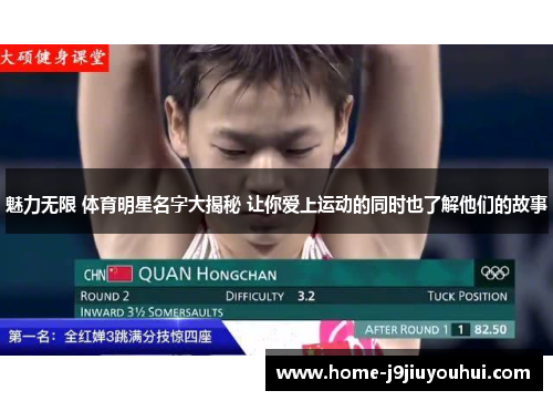 魅力无限 体育明星名字大揭秘 让你爱上运动的同时也了解他们的故事
